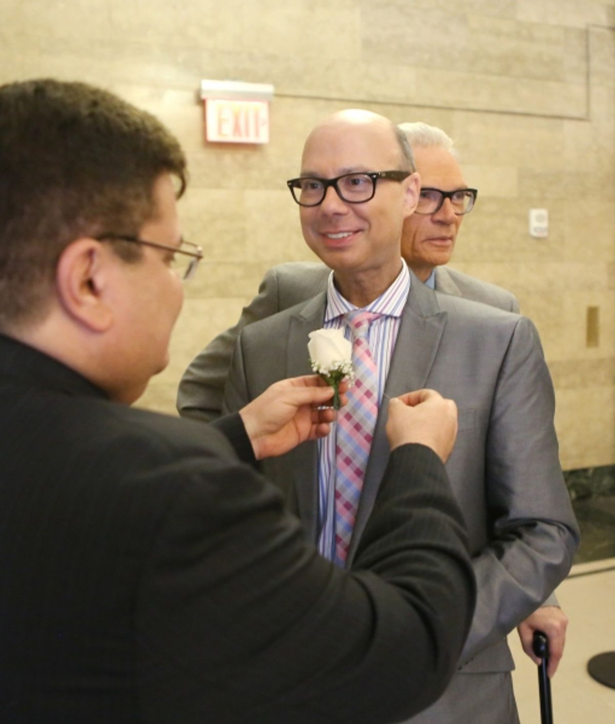 David Gersten with Richard Ridge and Preston Ridge at 