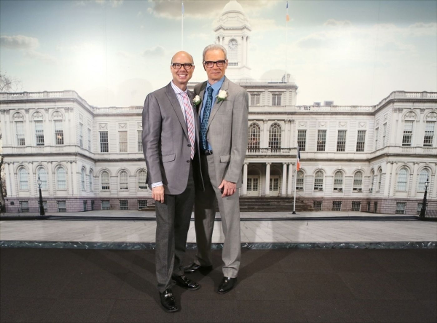 Photo Coverage: A Broadway Wedding! Richard and Preston Ridge Tie the Knot  Image