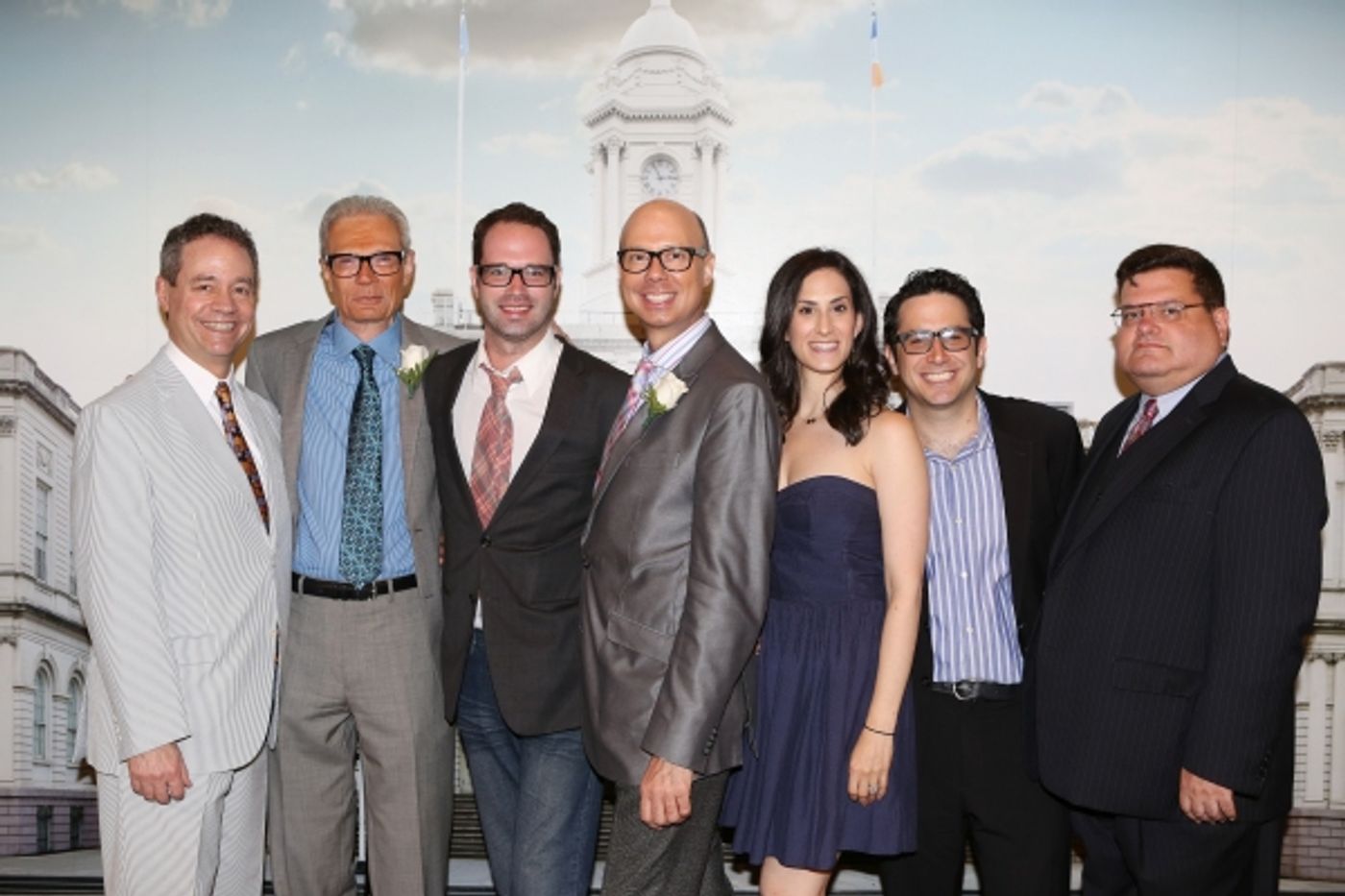 Photo Coverage: A Broadway Wedding! Richard and Preston Ridge Tie the Knot  Image