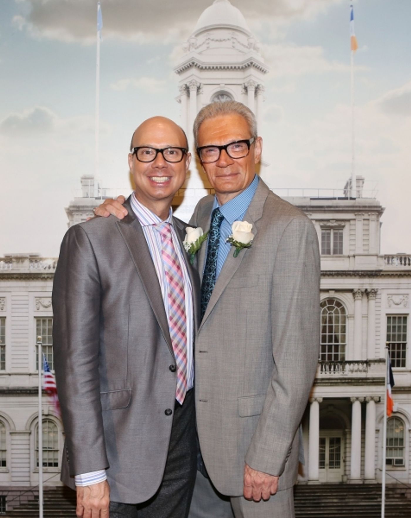 Photo Coverage: A Broadway Wedding! Richard and Preston Ridge Tie the Knot  Image