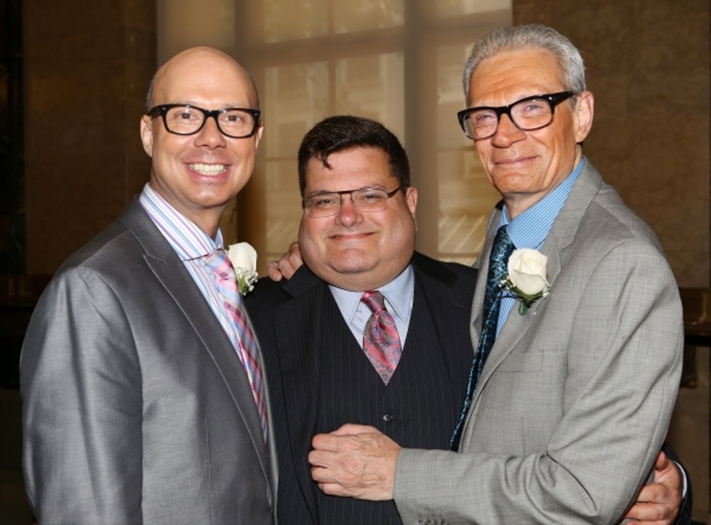 Photo Coverage: A Broadway Wedding! Richard and Preston Ridge Tie the Knot  Image