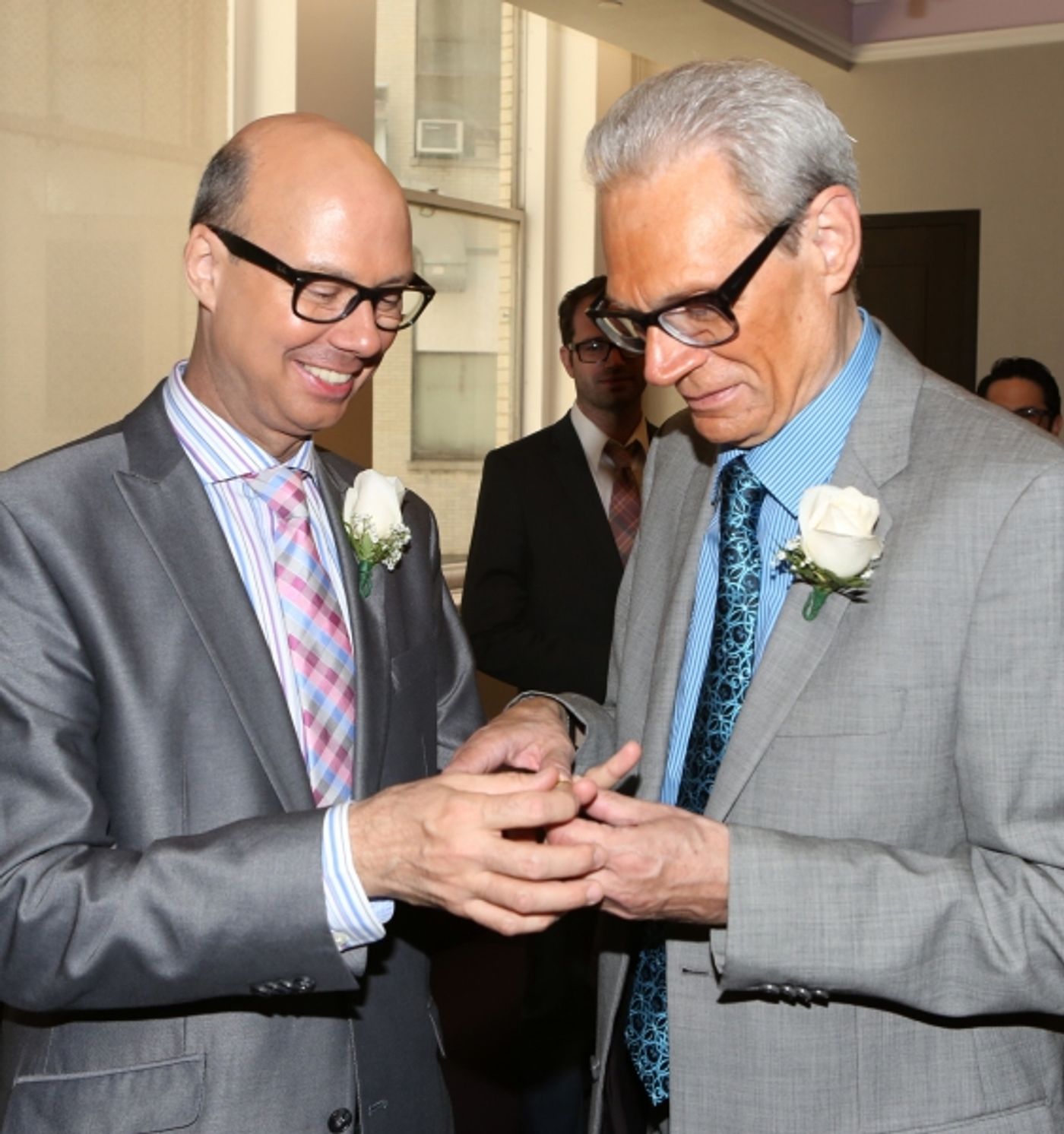 Photo Coverage: A Broadway Wedding! Richard and Preston Ridge Tie the Knot  Image