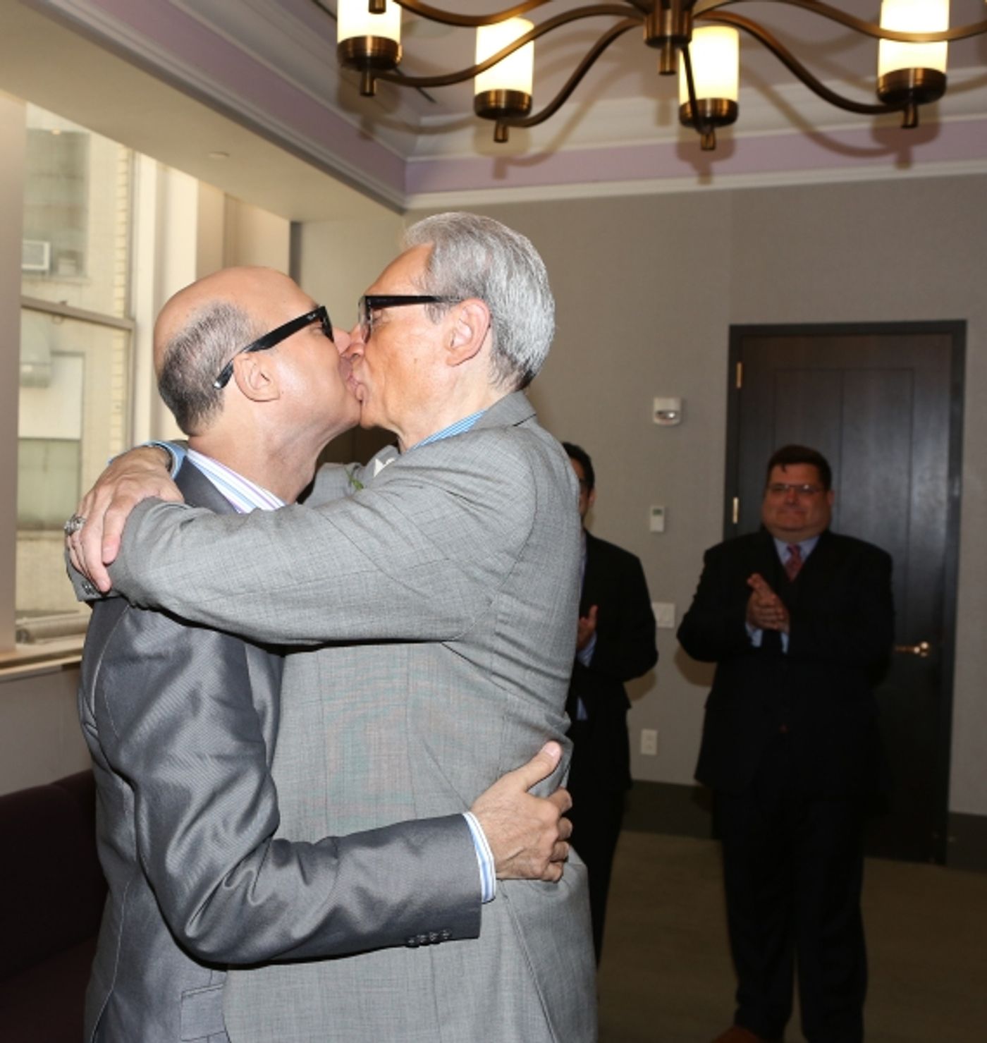 Photo Coverage: A Broadway Wedding! Richard and Preston Ridge Tie the Knot  Image