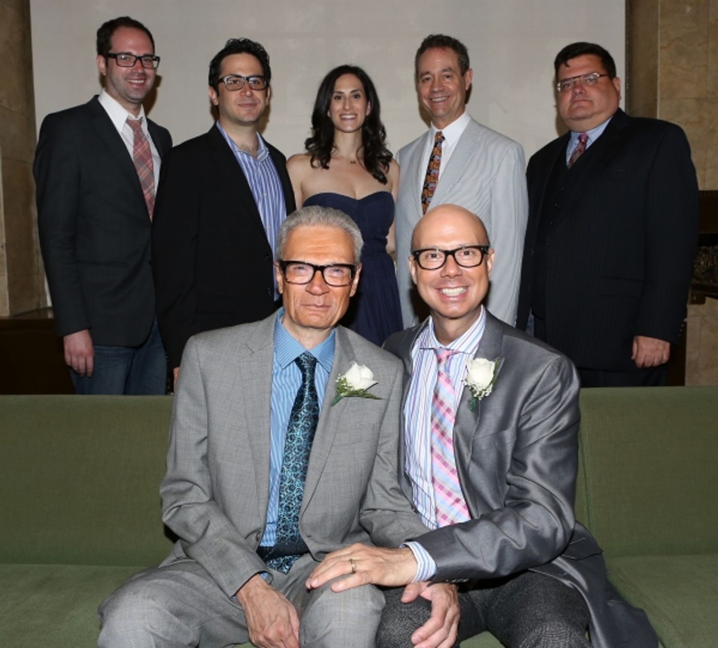 Photo Coverage: A Broadway Wedding! Richard and Preston Ridge Tie the Knot  Image