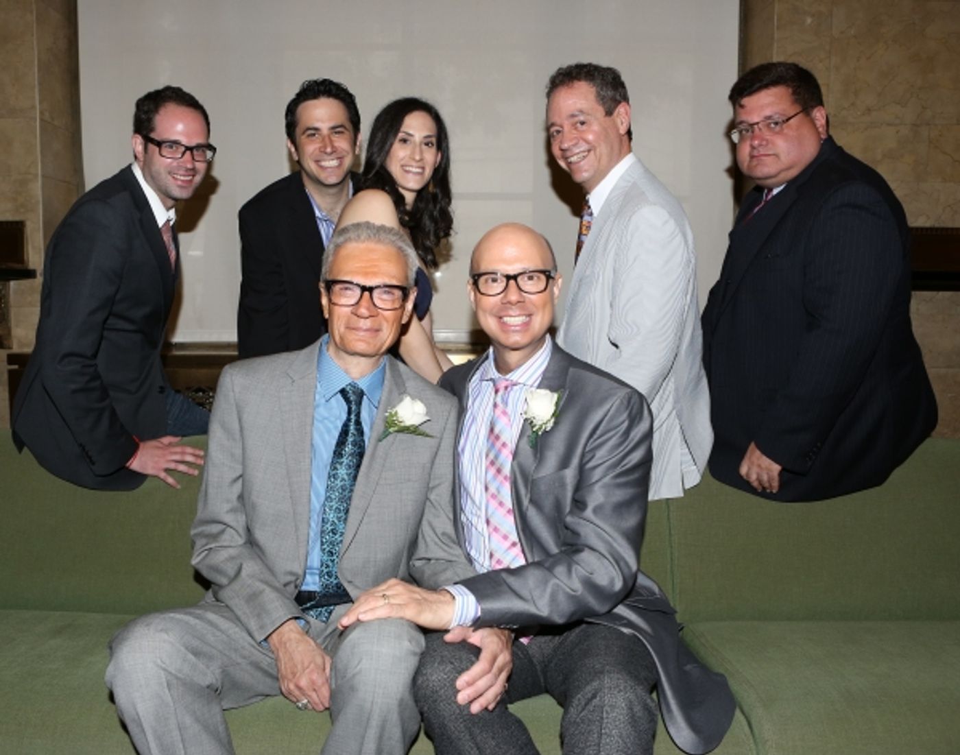 Photo Coverage: A Broadway Wedding! Richard and Preston Ridge Tie the Knot  Image
