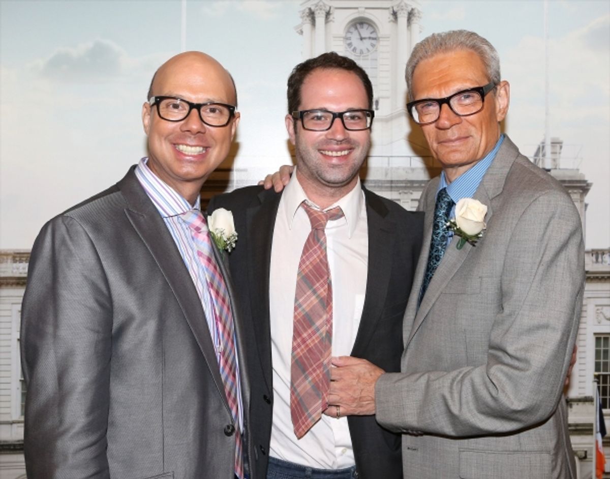 Richard Ridge, Ryan Spahn and Preston Ridge at 