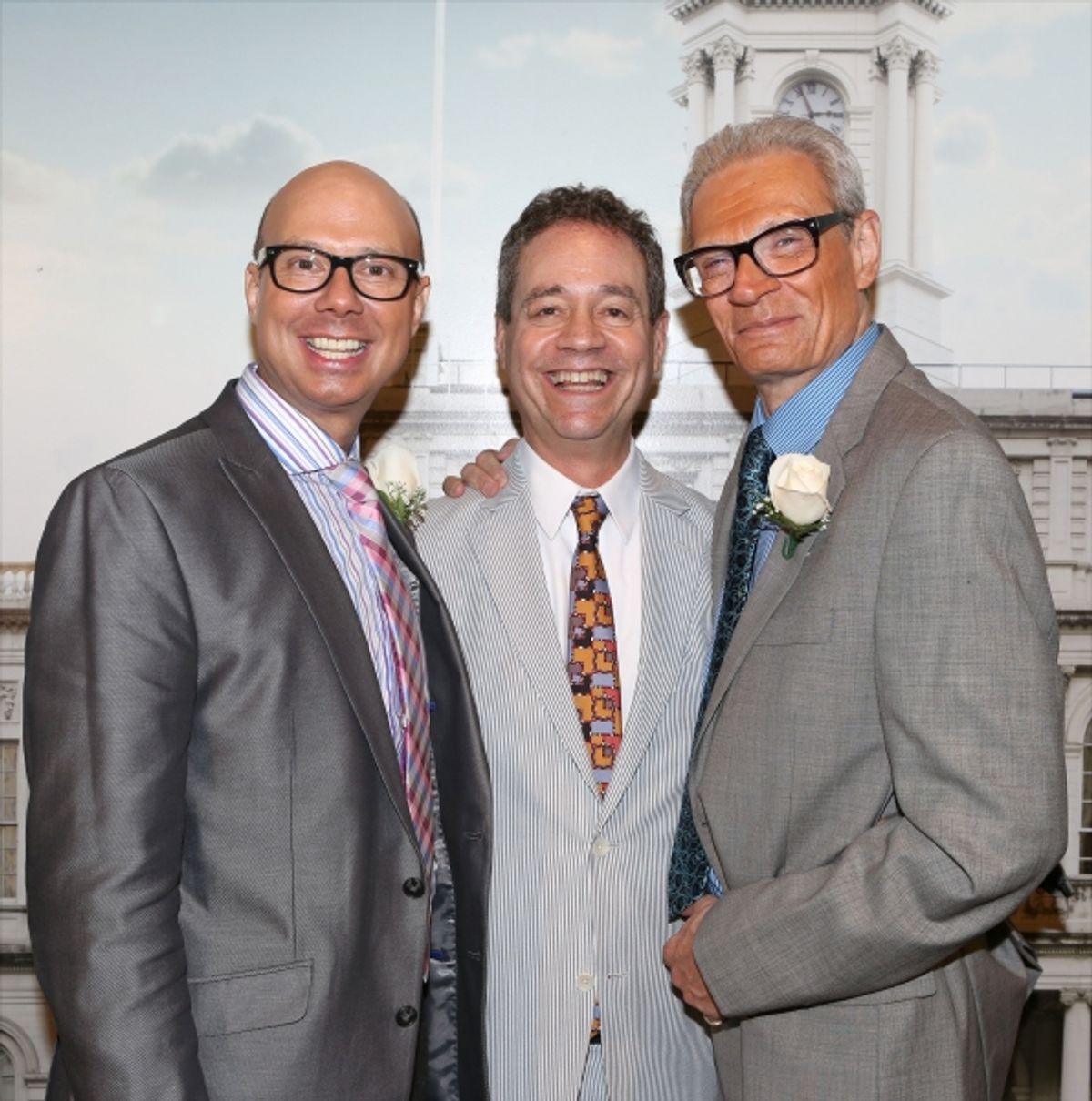 Richard Ridge, Mark Sendroff and Preston Ridge at 