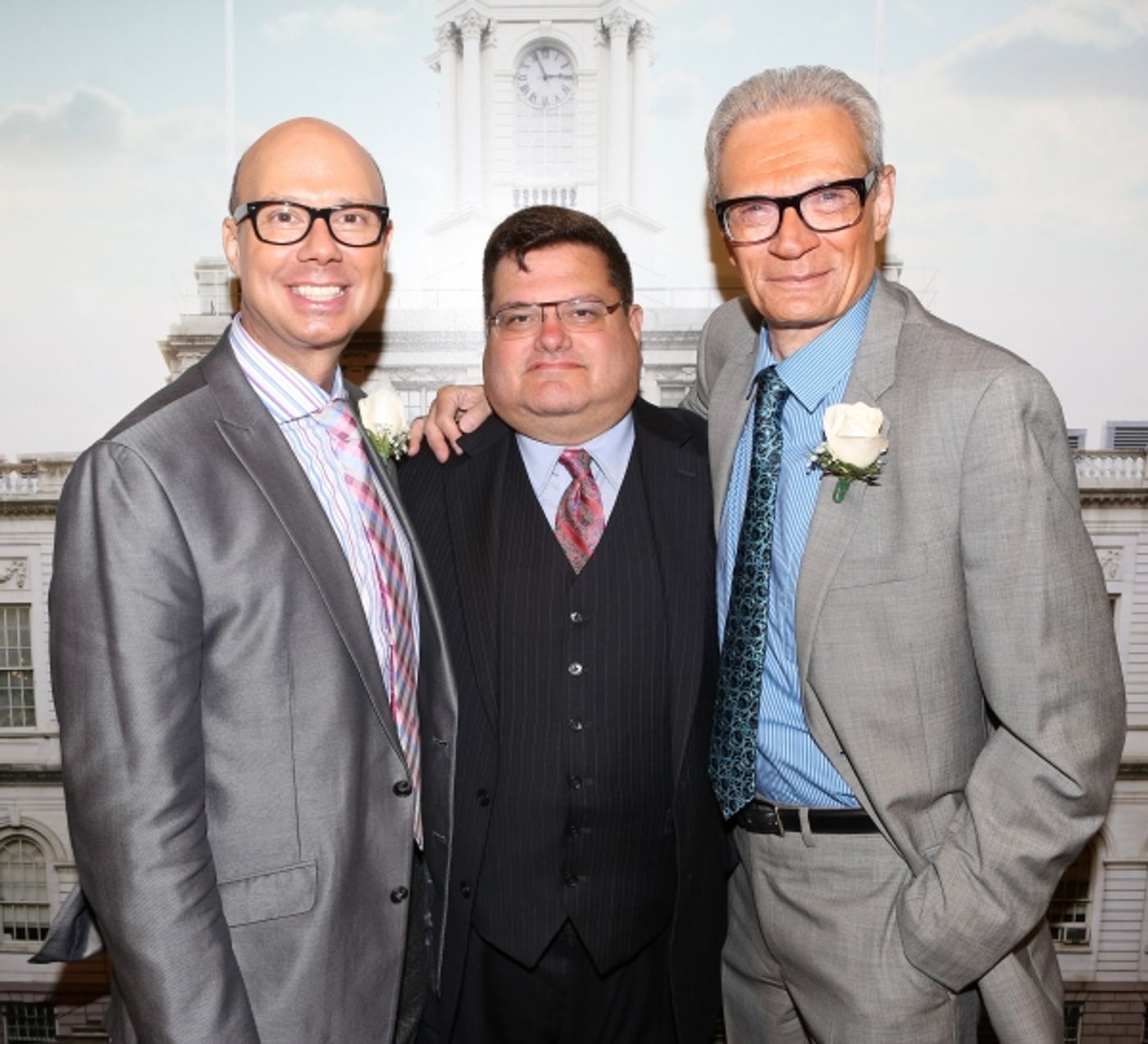 Photo Coverage: A Broadway Wedding! Richard and Preston Ridge Tie the Knot  Image