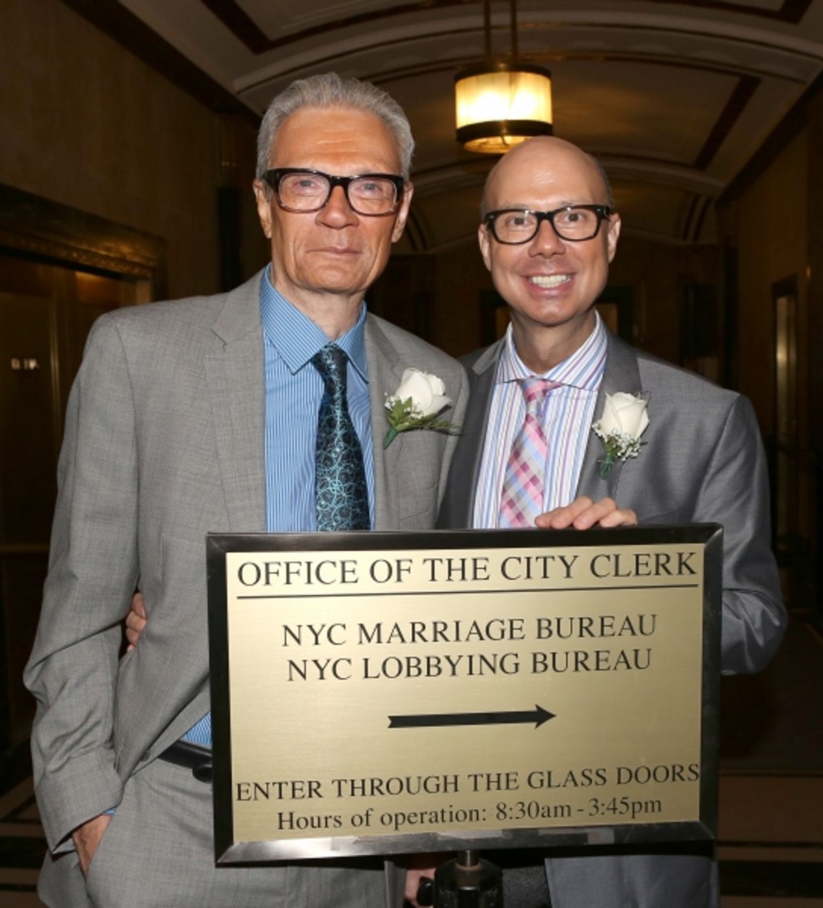 Preston Ridge and Richard Ridge at 