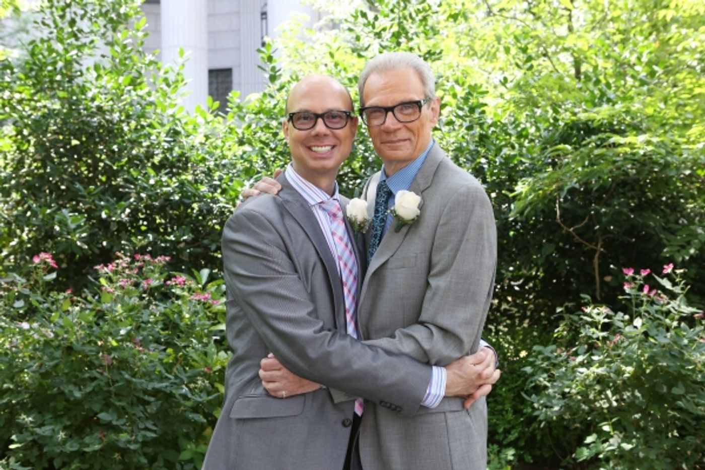 Photo Coverage: A Broadway Wedding! Richard and Preston Ridge Tie the Knot  Image