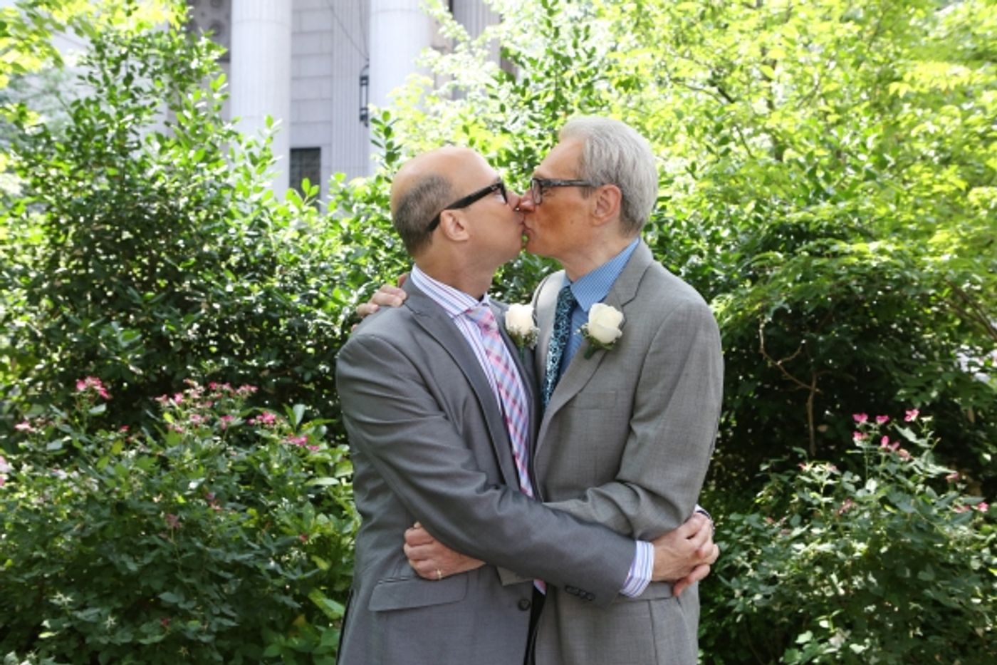 Photo Coverage: A Broadway Wedding! Richard and Preston Ridge Tie the Knot  Image