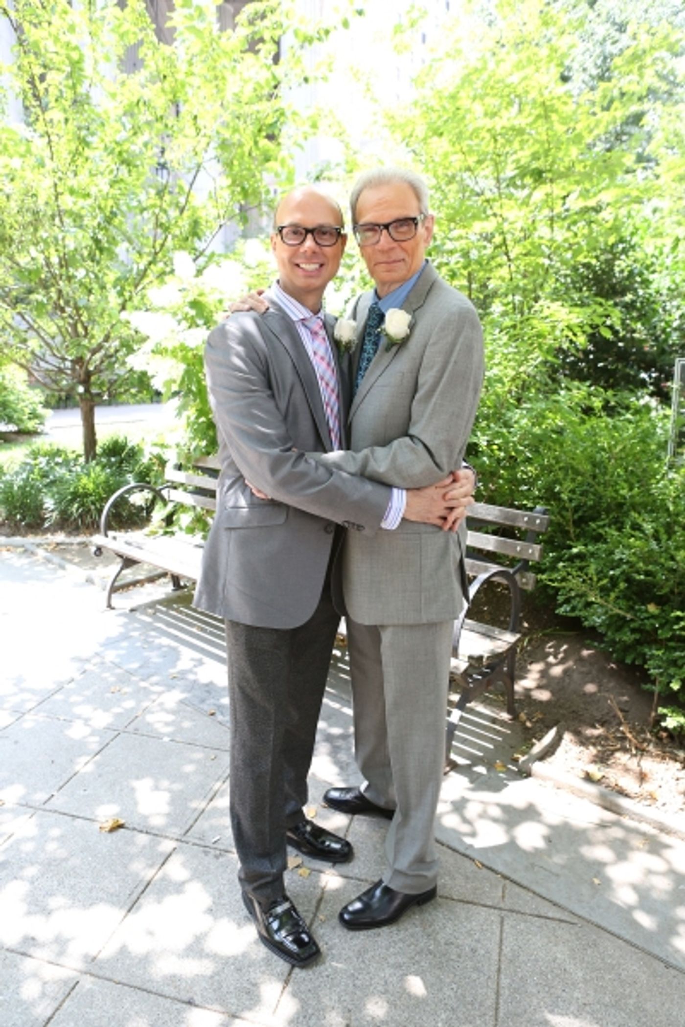 Photo Coverage: A Broadway Wedding! Richard and Preston Ridge Tie the Knot  Image