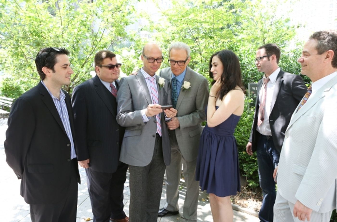 Photo Coverage: A Broadway Wedding! Richard and Preston Ridge Tie the Knot  Image