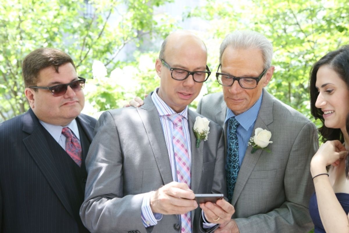 David Gersten, Richard Ridge, Preston Ridge and Jennifer Diamond at 