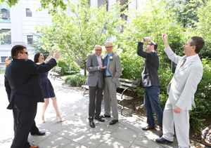 David Gersten, Richard Ridge, Preston Ridge, Jennifer Diamond, Ryan Spahn @ BroadwayWorld David Gersten, Richard Ridge, Preston Ridge, Jennifer Diamond, Ryan Spahn Photo