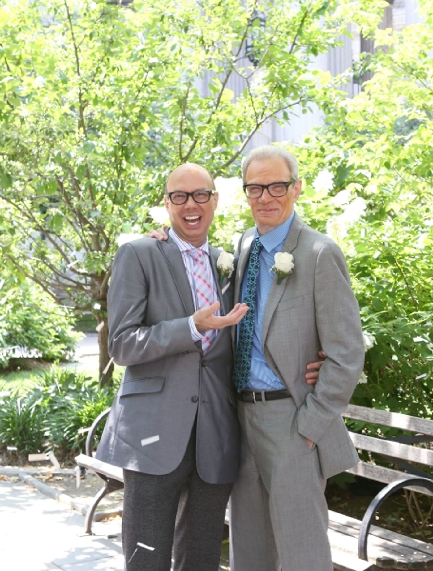 Photo Coverage: A Broadway Wedding! Richard and Preston Ridge Tie the Knot  Image