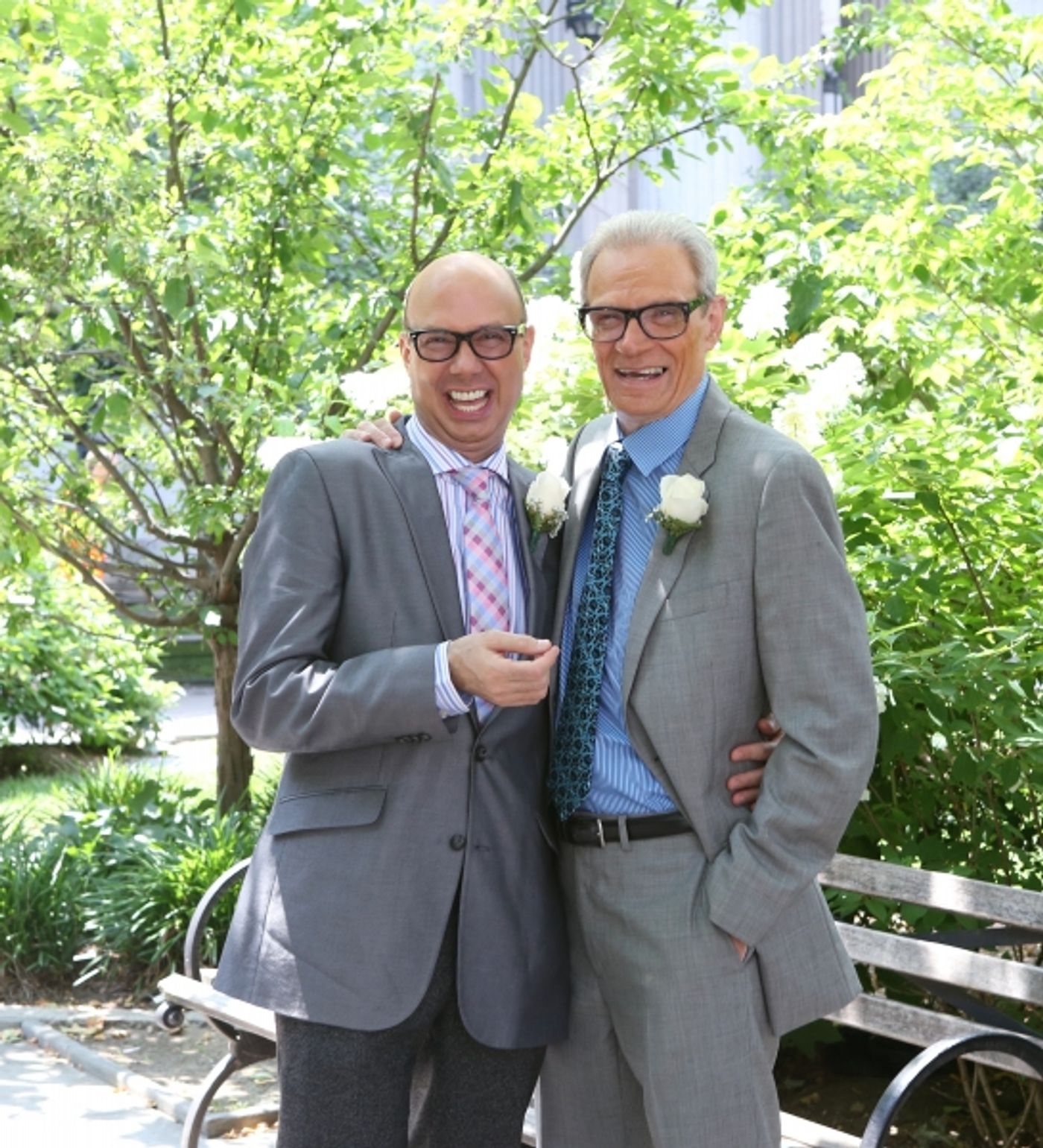 Photo Coverage: A Broadway Wedding! Richard and Preston Ridge Tie the Knot  Image