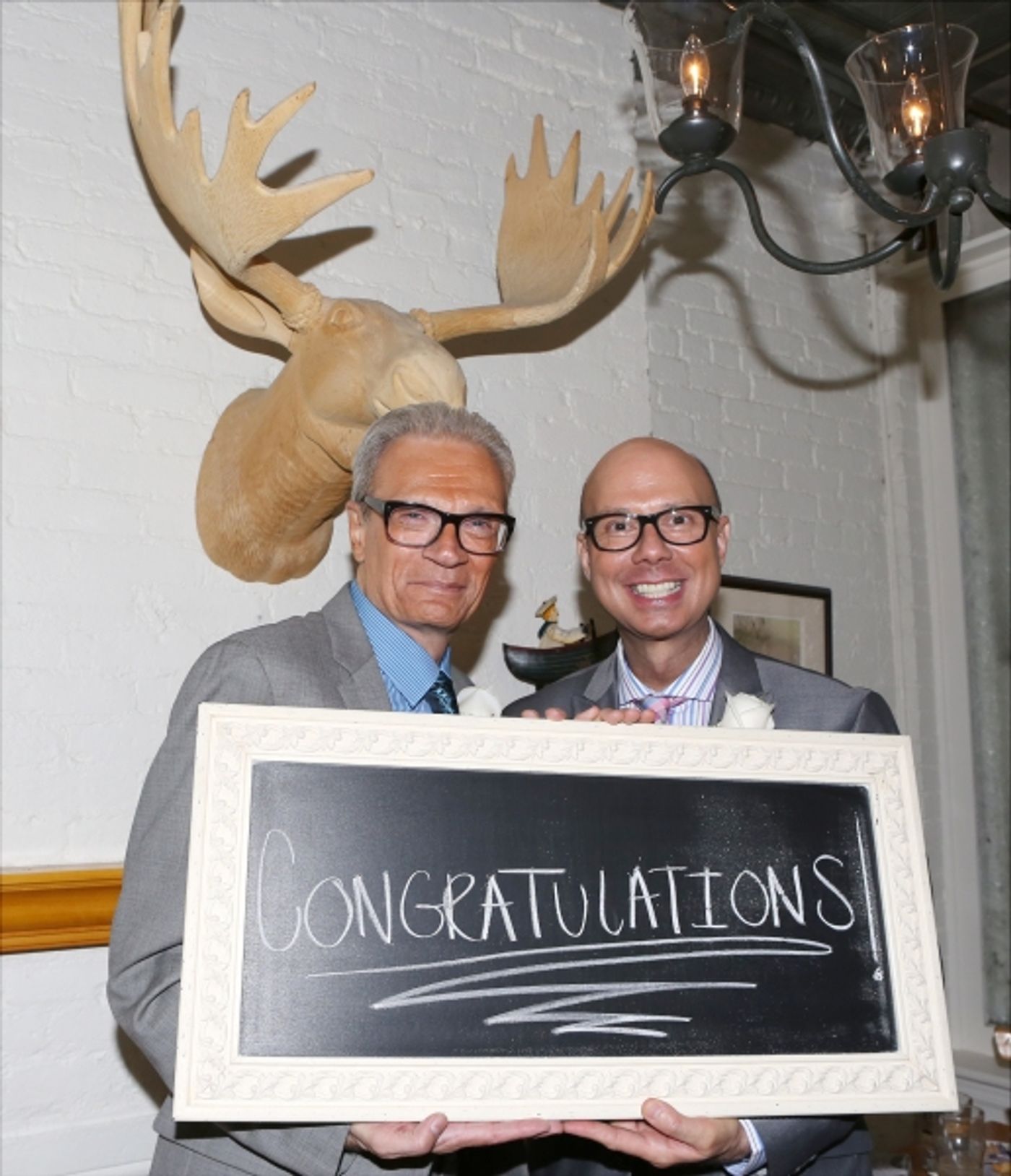 Photo Coverage: A Broadway Wedding! Richard and Preston Ridge Tie the Knot  Image