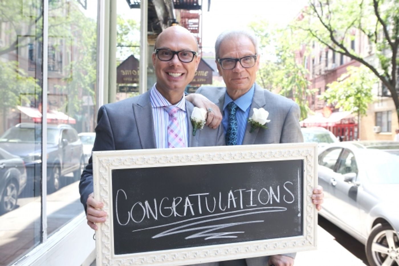 Photo Coverage: A Broadway Wedding! Richard and Preston Ridge Tie the Knot  Image