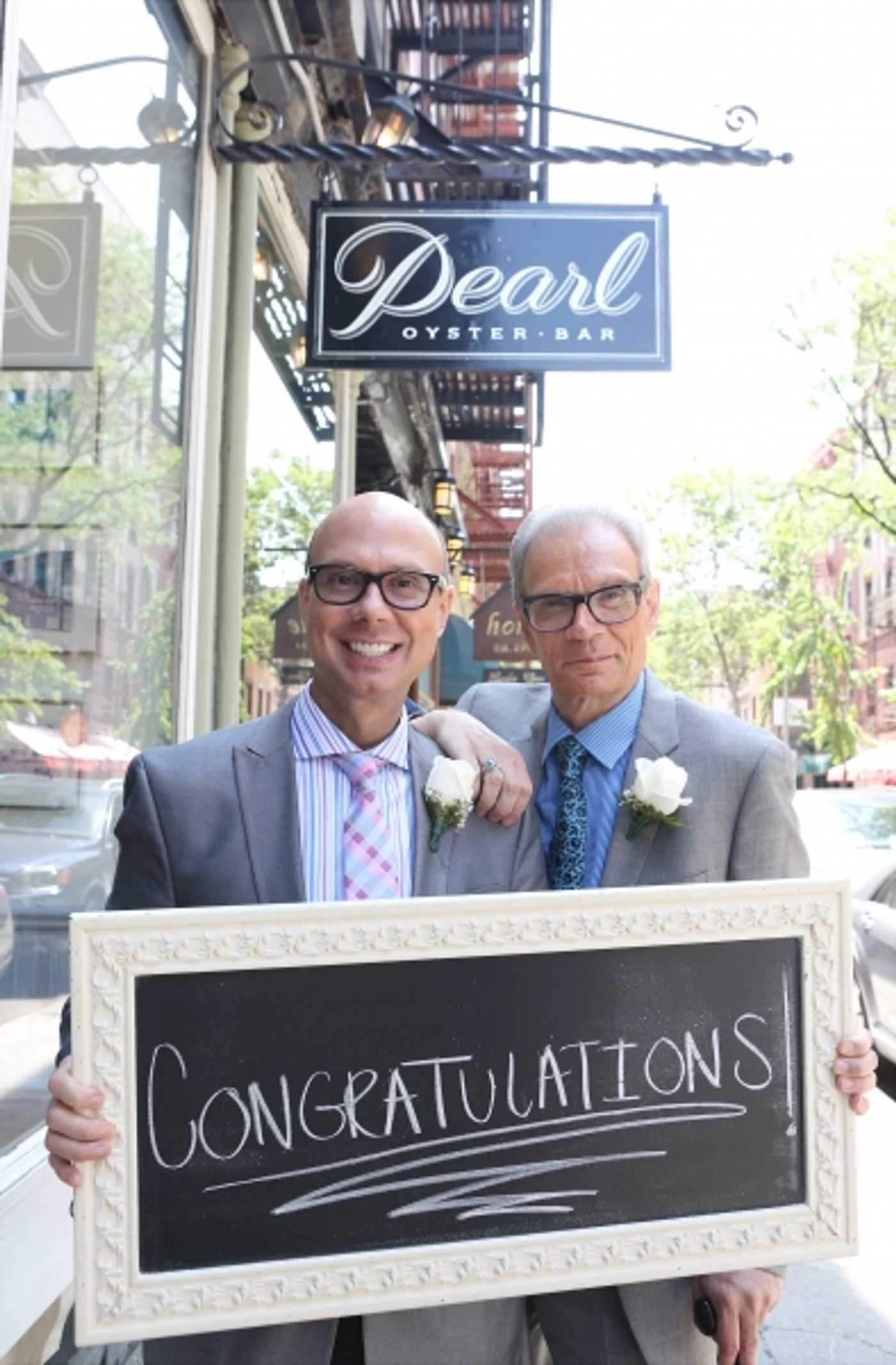 Photo Coverage: A Broadway Wedding! Richard and Preston Ridge Tie the Knot  Image