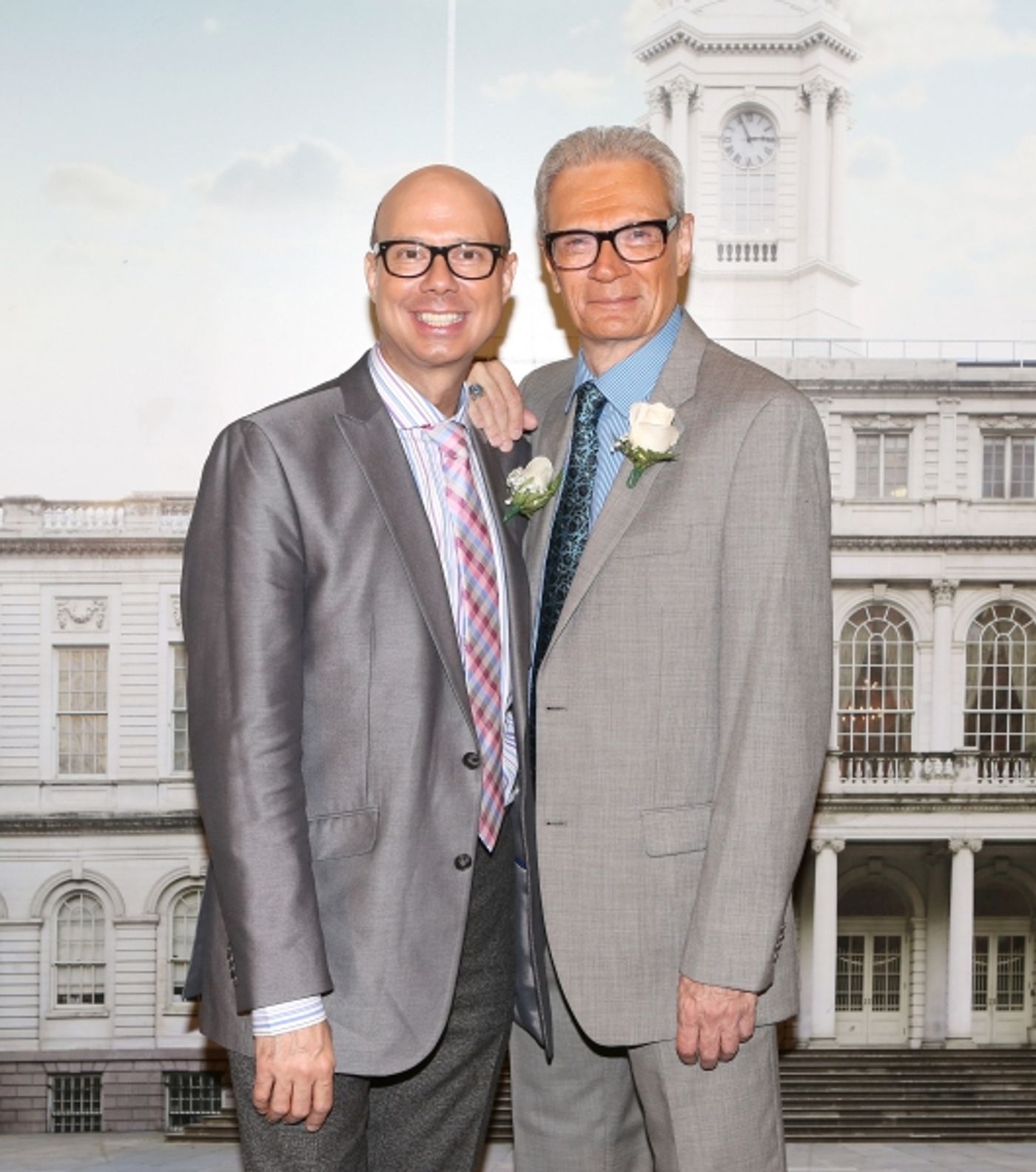 Photo Coverage: A Broadway Wedding! Richard and Preston Ridge Tie the Knot  Image