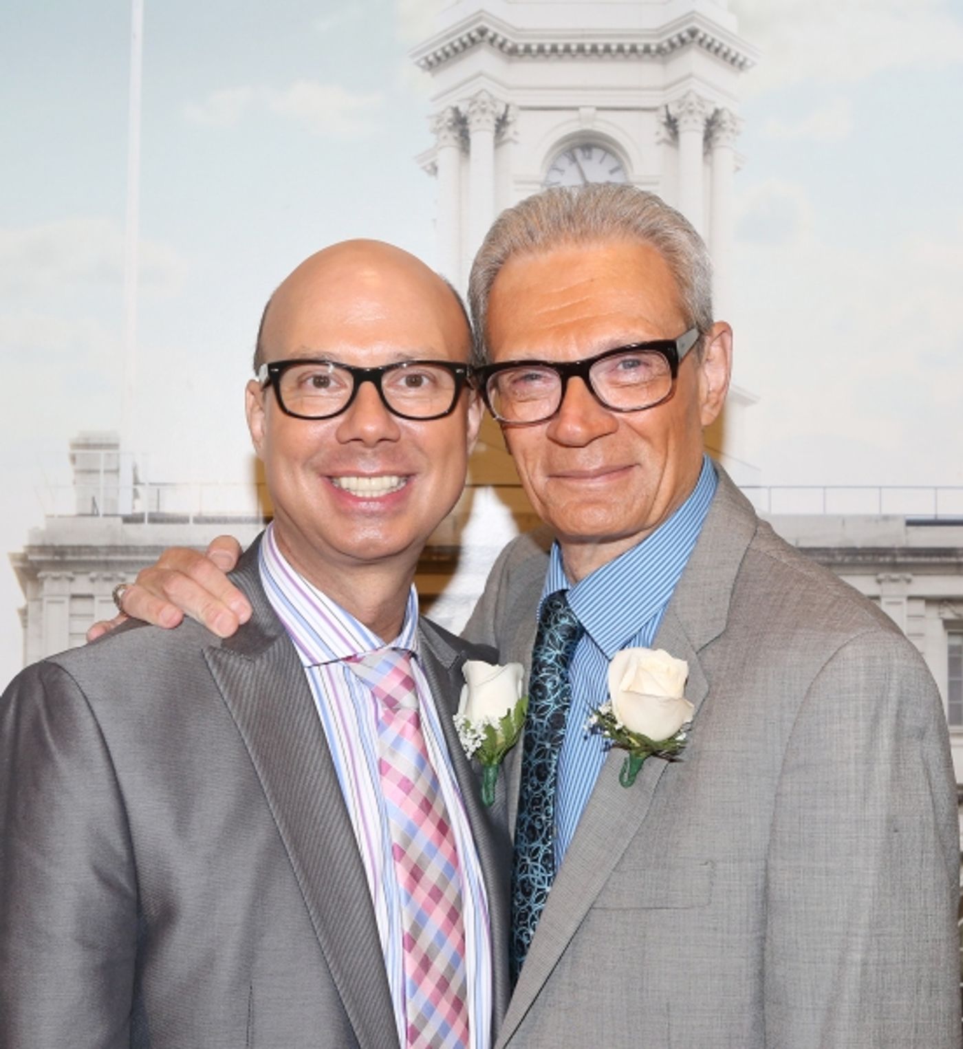 Photo Coverage: A Broadway Wedding! Richard and Preston Ridge Tie the Knot  Image