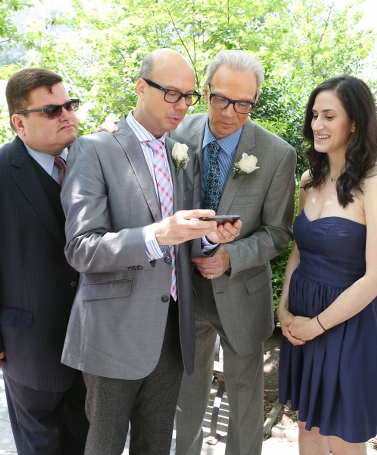 David Gersten, Richard Ridge, Preston Ridge and Jennifer Diamond at 