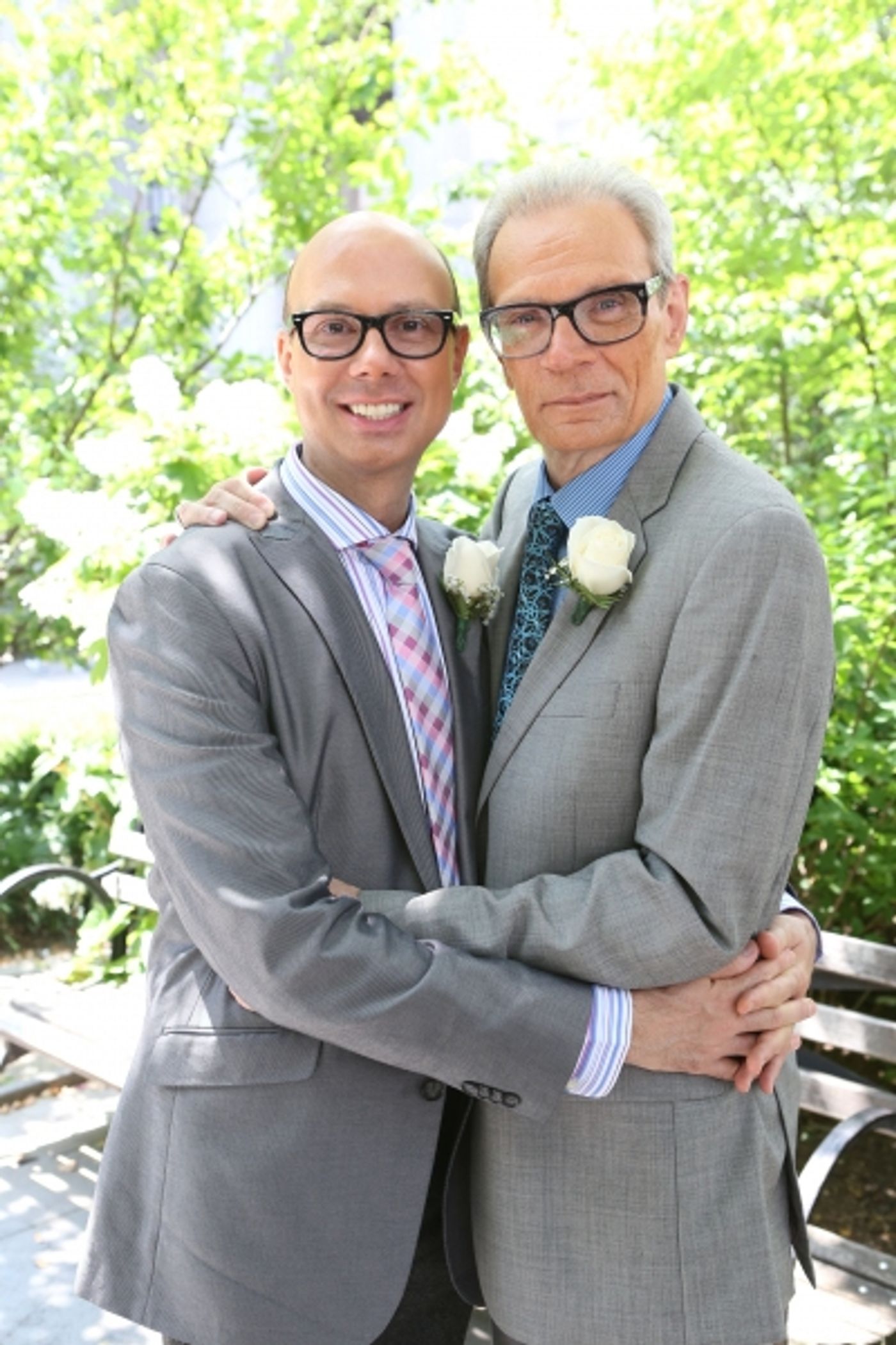 Photo Coverage: A Broadway Wedding! Richard and Preston Ridge Tie the Knot  Image