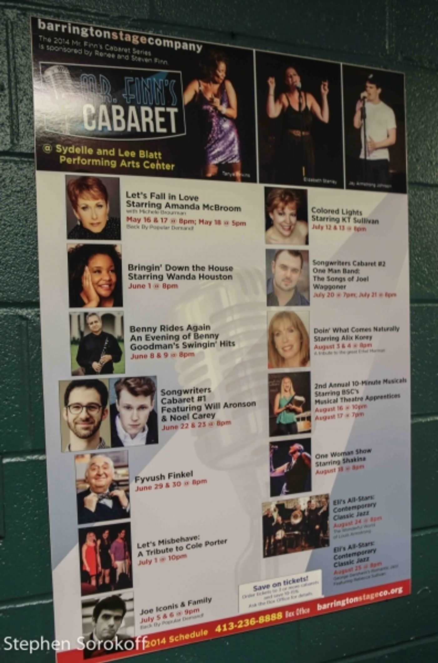 Photo Coverage: Fyvush Finkel Plays MR. FINN'S CABARET at Barrington Stage Company  Image