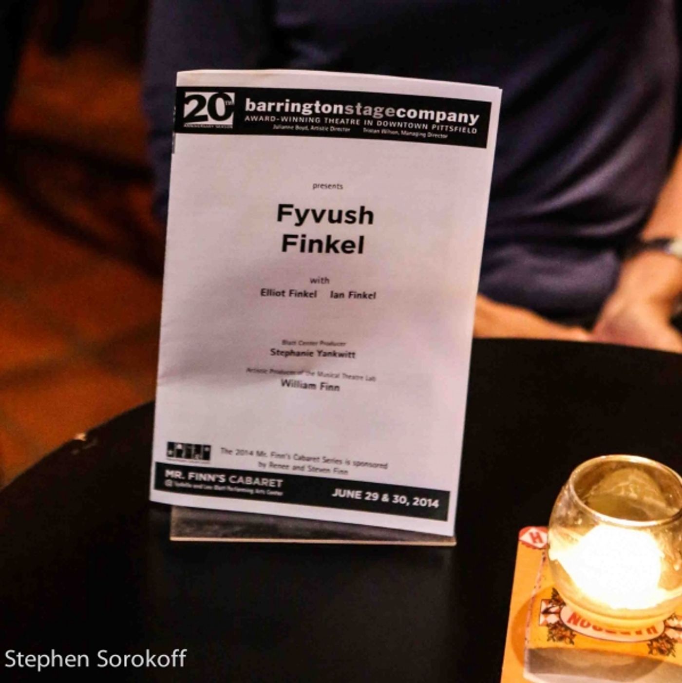 Photo Coverage: Fyvush Finkel Plays MR. FINN'S CABARET at Barrington Stage Company  Image