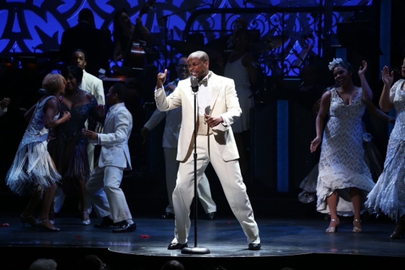 Photo Coverage: AFTER MIDNIGHT Company Takes Final Bows at  Brooks Atkinson Theatre  Image