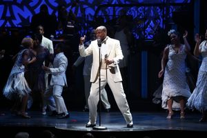 Dule Hill with the ensemble cast @ BroadwayWorld Dule Hill with the ensemble cast Photo