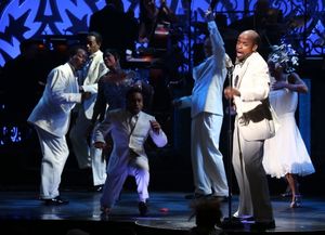 Patti LaBelle and Dule Hill with the ensemble @ BroadwayWorld Patti LaBelle and Dule Hill with the ensemble Photo