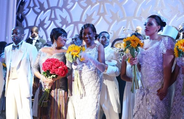 Dule Hill, Patti LaBelle, Adriane Lenox and Carmen Ruby Floyd with the ensemble cast  Photo
