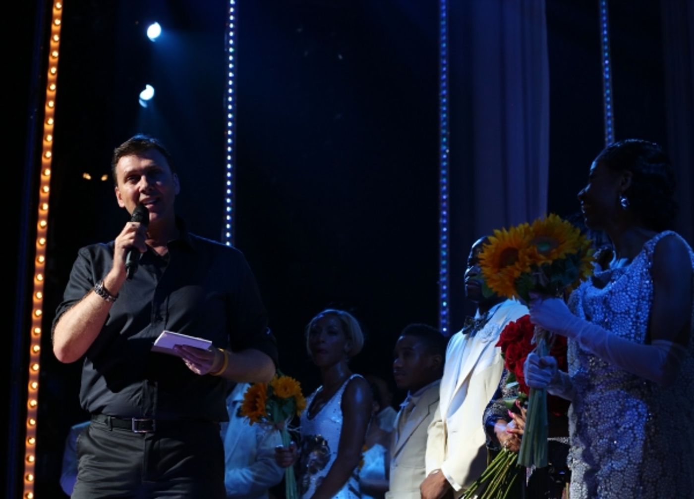 Photo Coverage: AFTER MIDNIGHT Company Takes Final Bows at  Brooks Atkinson Theatre  Image