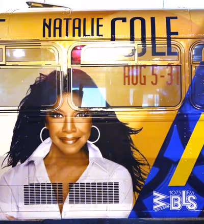 Bus AD Campaign for ''After Midnight'' starring Patti Labelle, Gladys Knight and Nata Photo