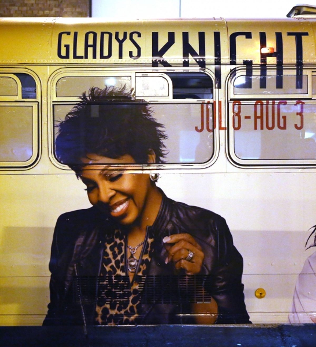 Bus AD Campaign for ''After Midnight'' starring Patti Labelle, Gladys Knight and Natalie Cole  at 