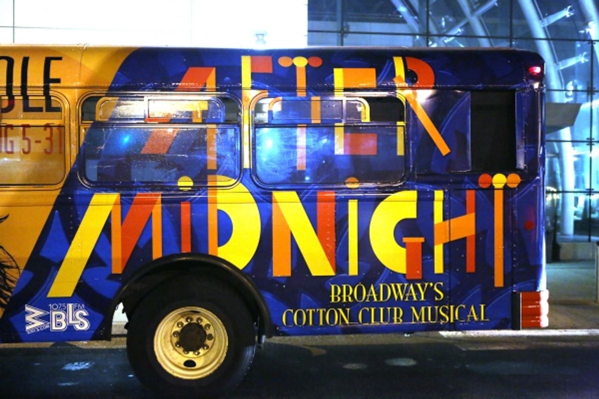 Bus AD Campaign for ''After Midnight'' starring Patti Labelle, Gladys Knight and Natalie Cole  at 