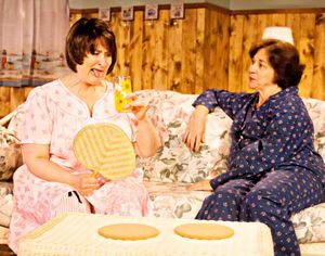 Jacqueline Jones as Jeri Neal and Jody Strickler as Dinah Photo