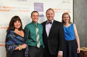 Charlotte St. Martin, Brian Sammons, Eric Olmscheid and Karoline Myers @ BroadwayWorld Charlotte St. Martin, Brian Sammons, Eric Olmscheid and Karoline Myers Photo