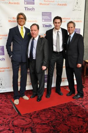 Tommy Tune, James L. Nederlander, Ryan McCarten and Van Kaplan @ BroadwayWorld Tommy Tune, James L. Nederlander, Ryan McCarten and Van Kaplan Photo