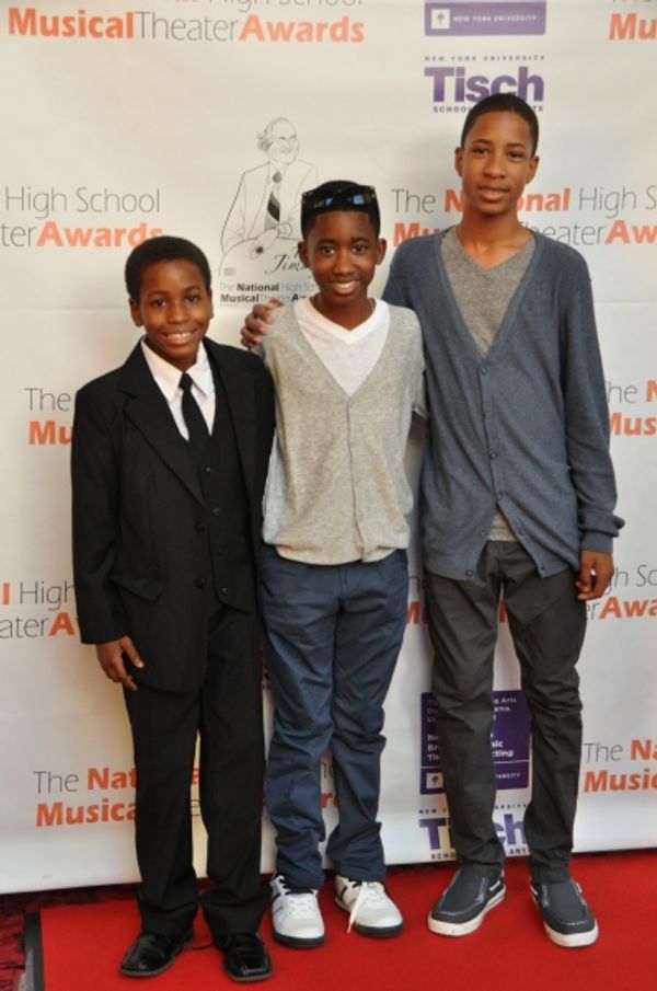 From Mowtown the Musical-Raymond Luke, Jr., Dameontae Luke and Nathaniel Xavier Cullo Photo