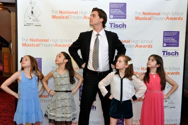 Ryan McCartan joins Paige Brady, Ava Ulloa, Gabriella Pizzolo and Ripley Sobo Photo
