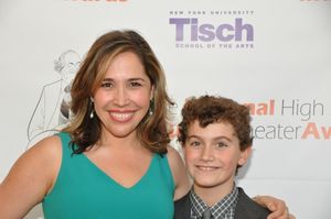 Andrea Burns and her sonHudson Flynn @ BroadwayWorld Andrea Burns and her sonHudson Flynn Photo