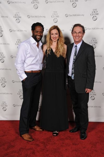 Cast members Blair Underwood, Kristen Connolly, and Richard Thomas Photo