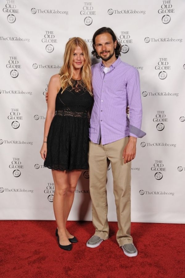 Cast member Jonny Orsini and Marie McAdams Photo