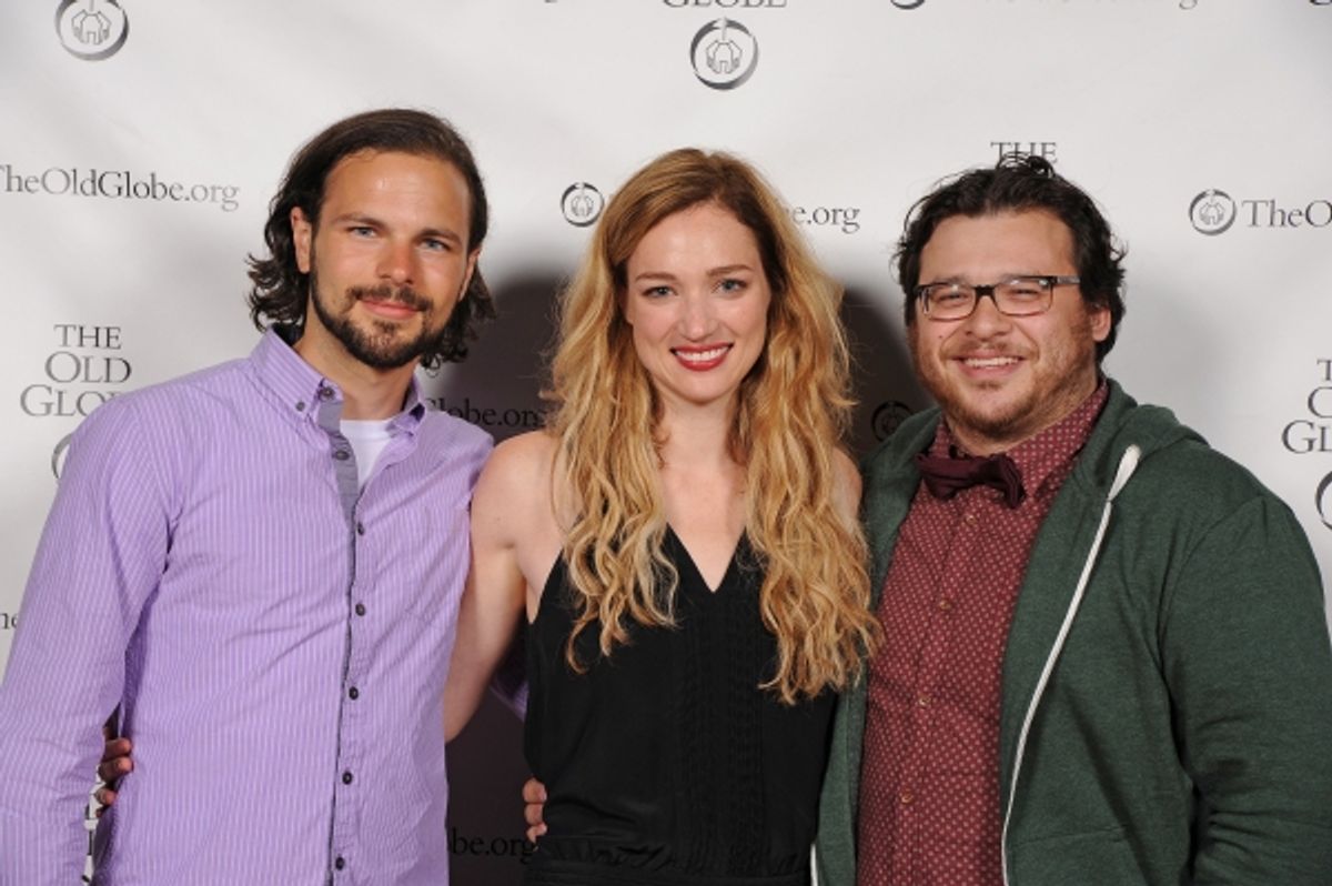 Cast members Jonny Orsini and Kristen Connolly with Christopher PeÃ�'Æ’Ã‚Â±a at 