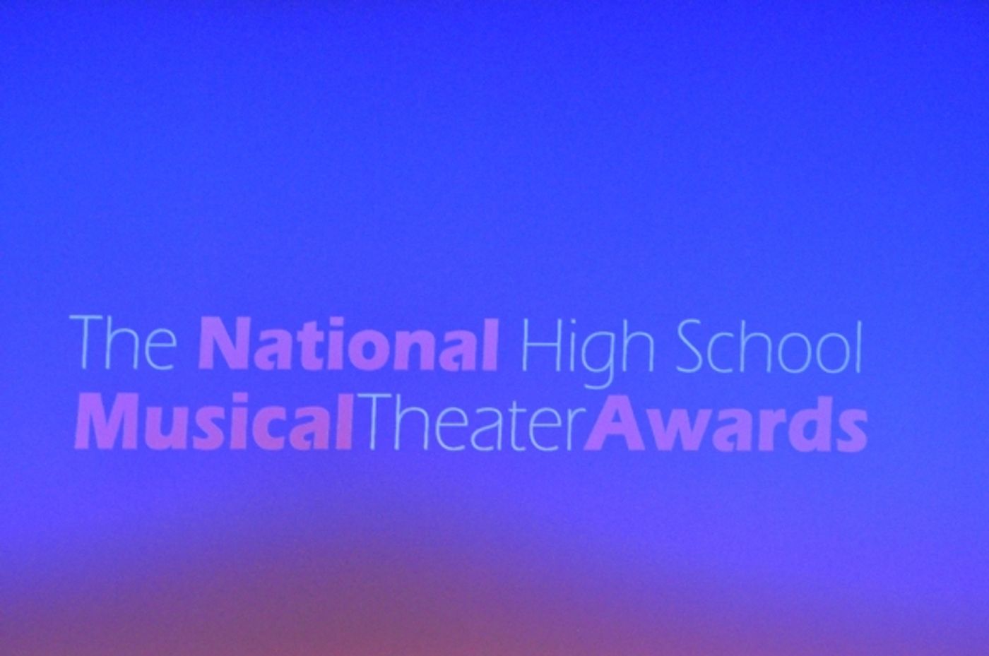 Photo Coverage: Meet Broadway's Future Stars! Inside the 6th Annual National High School Musical Theater Awards  Image