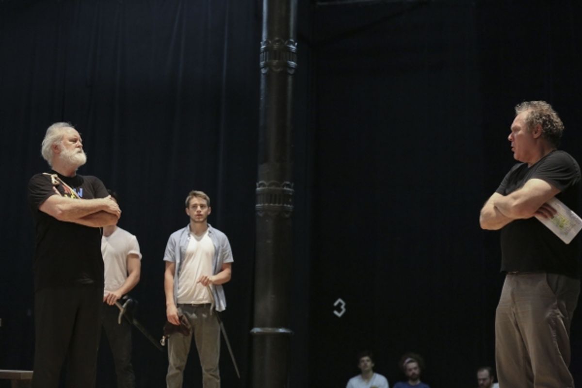 John Lithgow, Andrew Burnap, and Jay O. Sanders at 