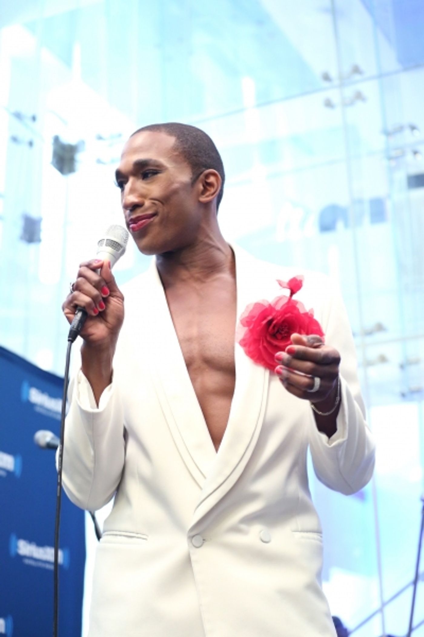 Photo Coverage: MIGHTY REAL Gives Pride Preview on  Larry Flick's Sirius XM Radio  Image